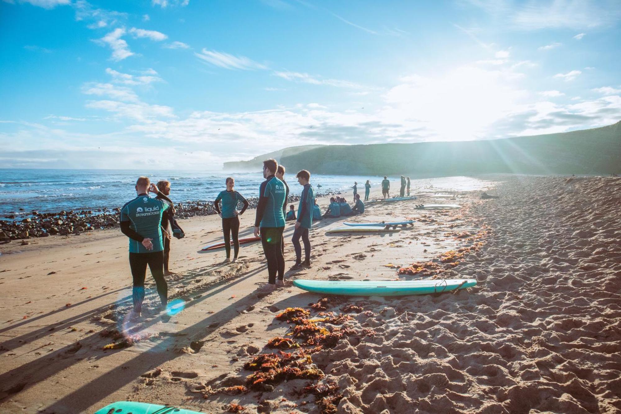 Liquid Surfhouse Hostel Langre  Εξωτερικό φωτογραφία